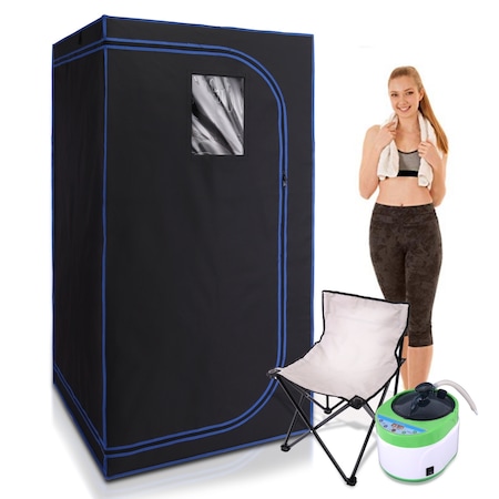 Serenelife Portable Steam Sauna SLISAU35BK
